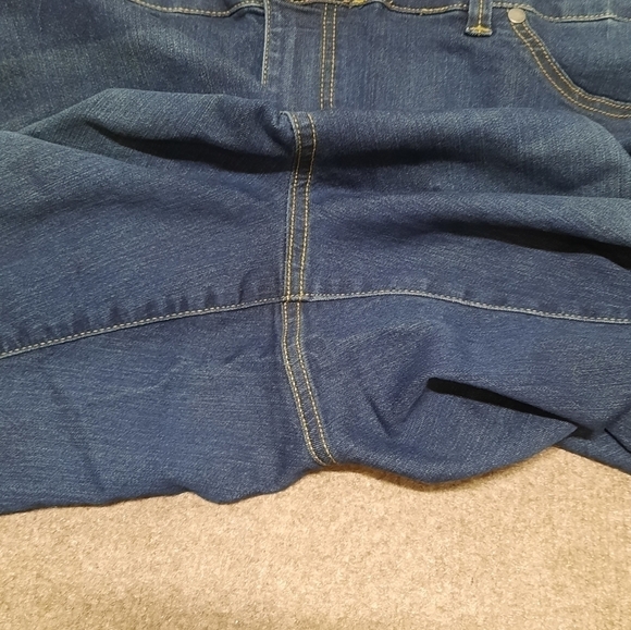 Torrid First at Fit Jeggings Exposed Button Fly Blue Womens Size 24R - Picture 10 of 10